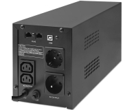 Qoltec UPS Line Interactive | Monolith | 2000VA | 1200W | LCD | USB - 1180152 - zdjęcie 5